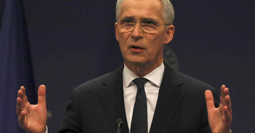 Enligt Natochefen Jens Stoltenberg krävs ett utökat stöd till Ukraina. Stoltenberg: Putin planerar för mer krig