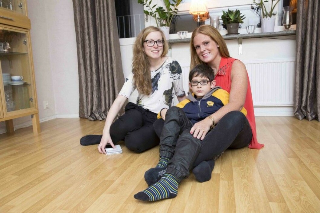 Hänt i Veckans Lina Tidén Sundin hälsade på hemma hos Sofi Mahani och hennes son Milton. Foto: Malin Bondeson Hänt i Veckans Lina Tidén Sundin hälsade på hemma hos Sofi Mahani och hennes son Milton. Foto: Malin Bondeson