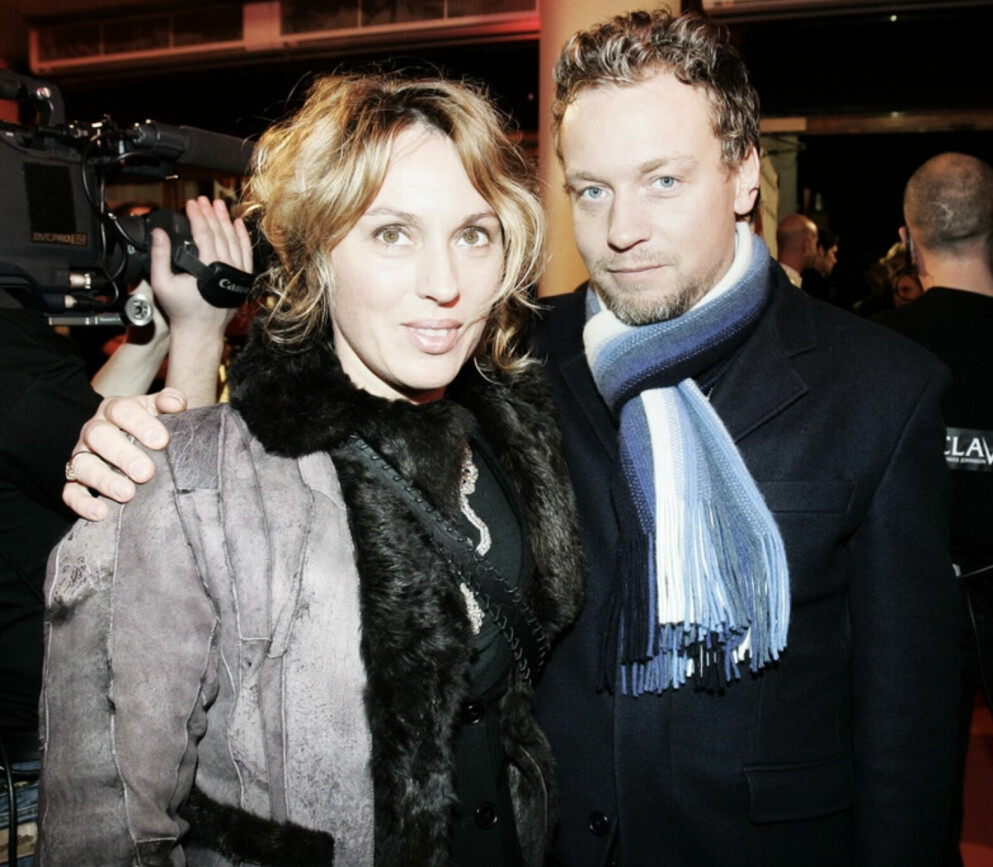 Cornelia Sojdelius och Eric Gadd. Eric Gadd och Cornelia Sojdelius på röda mattan