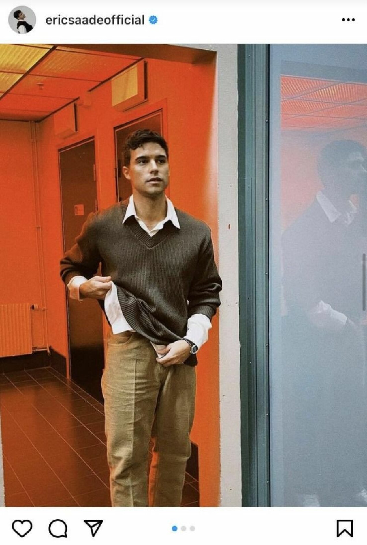 Eric Saade på Instagram. Eric Saade på Instagram