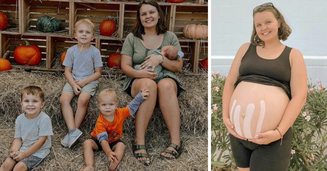 Erica Swinehart om besvikelsen att inte få en dotter – fick fjärde sonen i stället