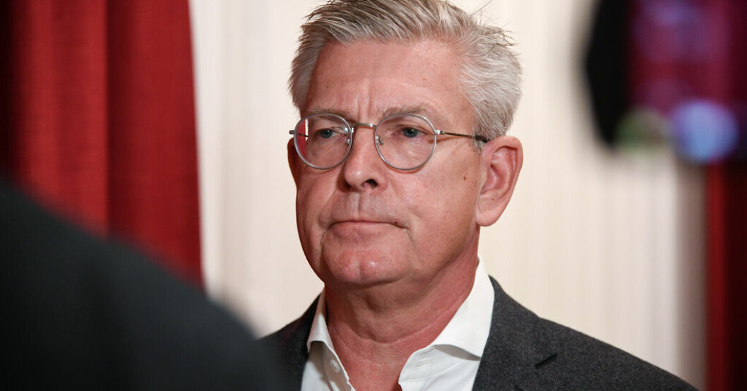 Ericssons vd Börje Ekholm. Arkivbild. Ericsson sänke på dyster börs