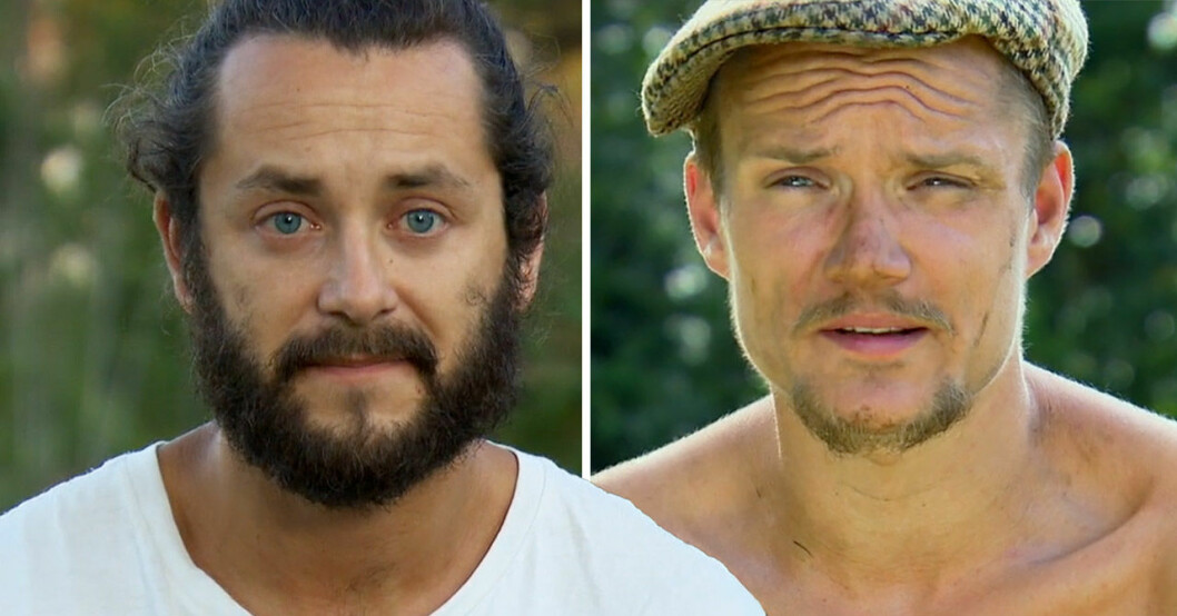 Erik Steffen och Allan Eriksson i Farmen 2021.