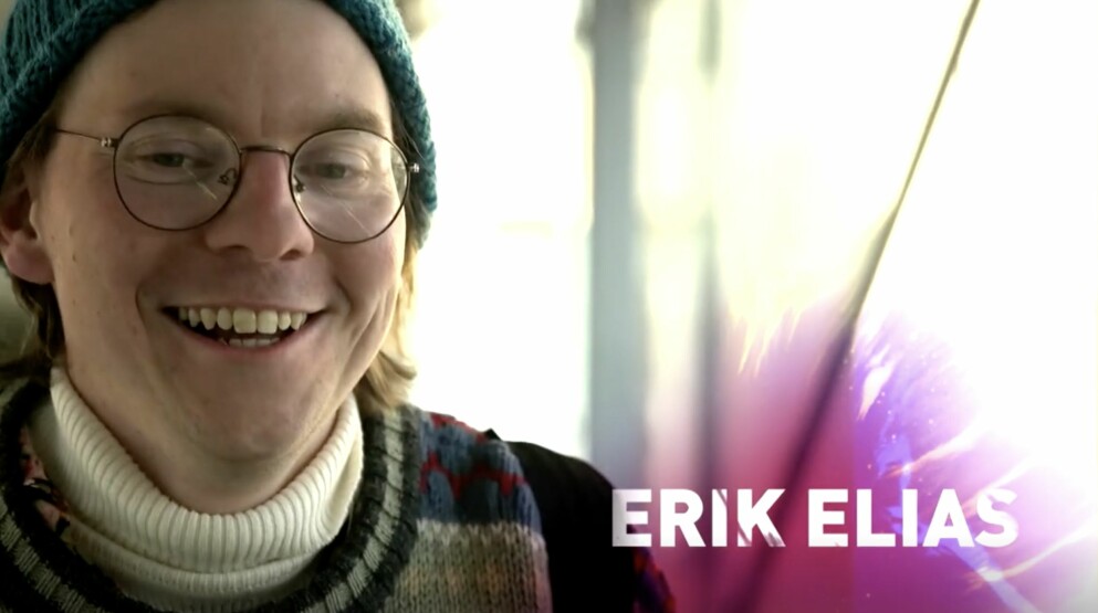 Erik Elias. Erik Elias Ekström i Idol 2021