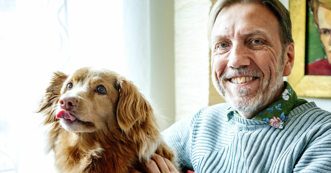 Erik Blix idag, 65 år fyllda. Erik Blix
