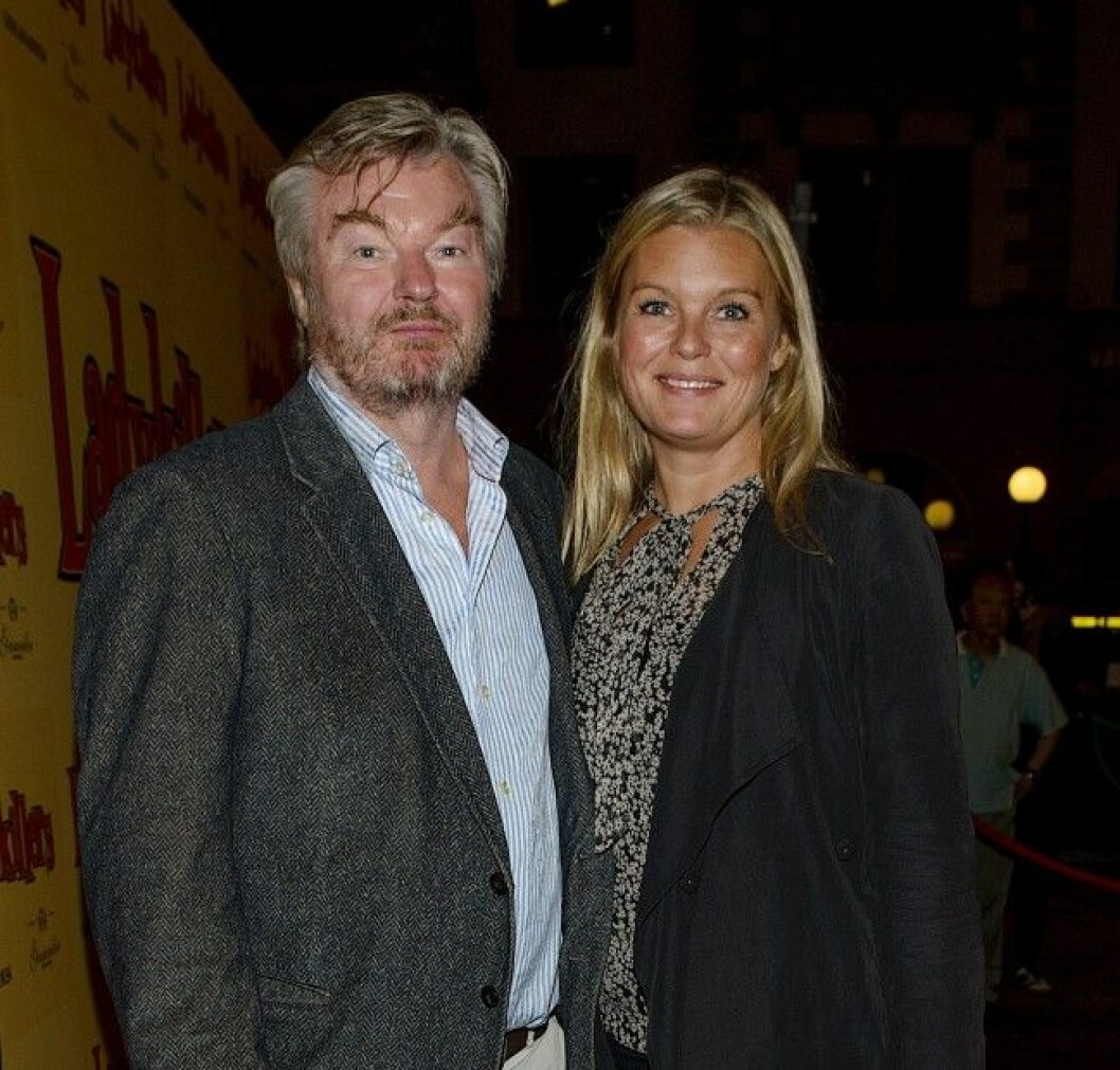 Peter Dalle och Victoria Heleander vimlar på teaterkomedin <em>Ladykillers</em> i Stockholm. Foto: All Over Peter Dalle och Victoria Heleander vimlar på teaterkomedin "Ladykillers" i Stockholm. Foto: All Over