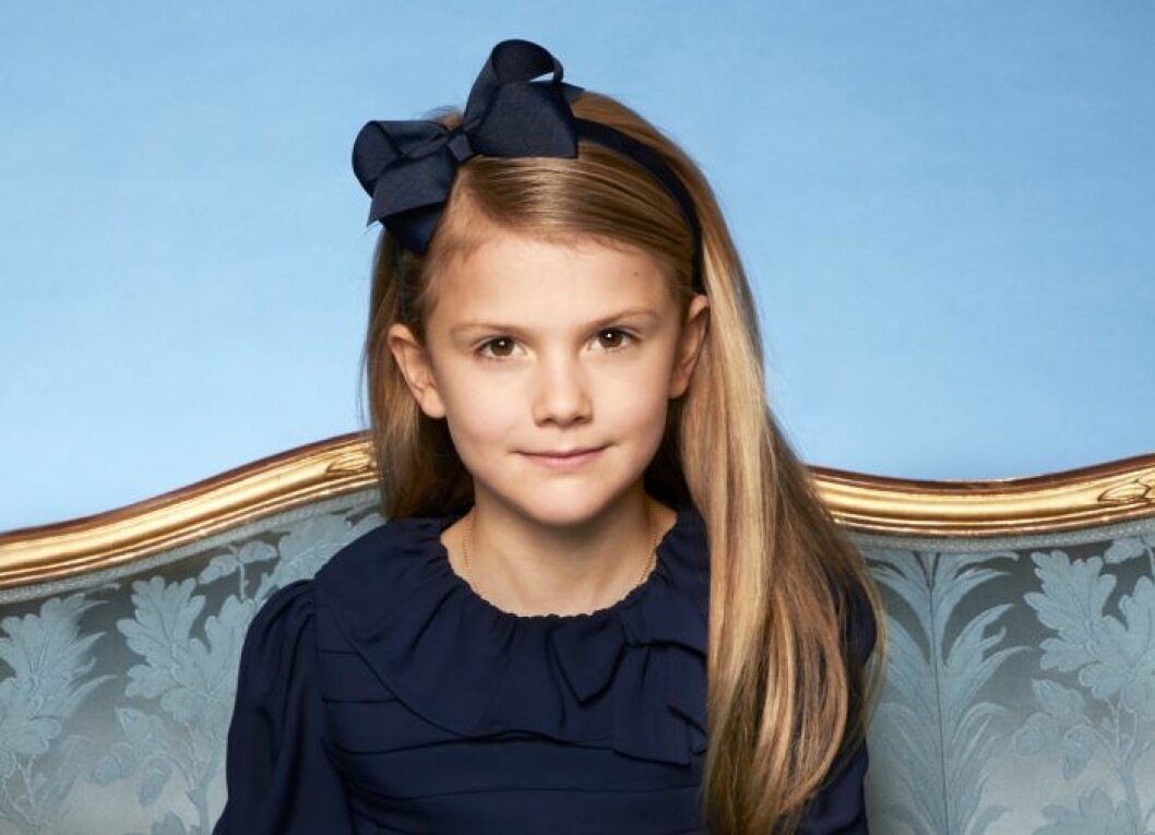 Prinsessan Estelle har blont hår, precis som moster Madeleine! Prinsessan Estelle har blont hår, precis som moster Madeleine!