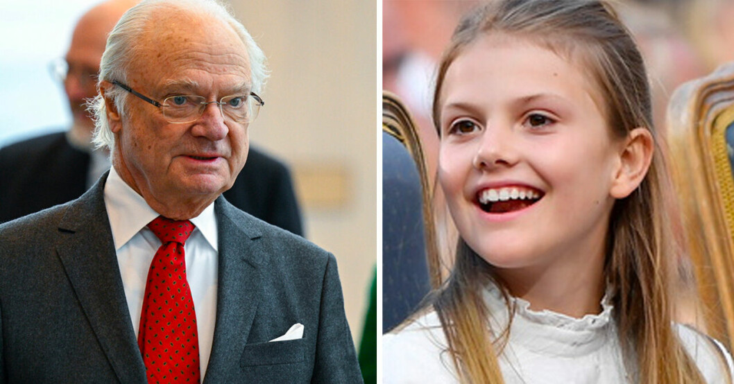 Kungen hemma igen – glädjen på prinsessan Estelles födelsedag