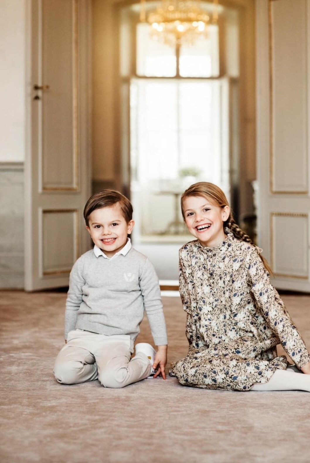 FOTO: Linda Broström/Kungl. Hovstaterna Prins Oscar och prinsessan Estelle