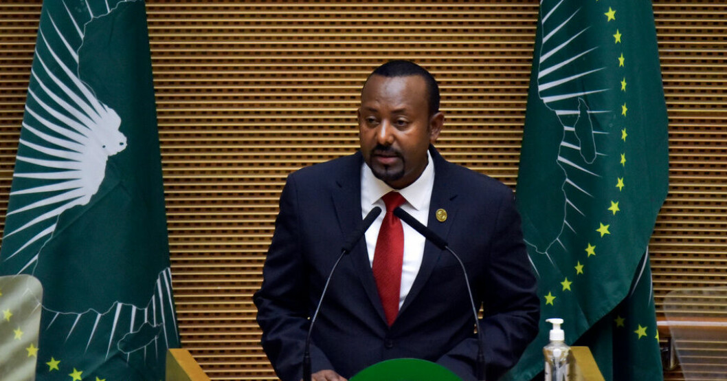 Etiopiens premiärminister Abiy Ahmed, här på bild från februari i år. Arkivbild. Försök till nya fredssamtal i Etiopien