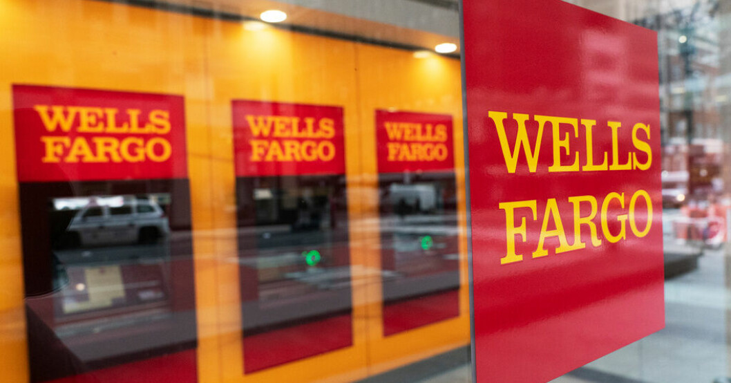 Ett kontor i New York tillhörandes Wells Fargo. Arkivbild. Handelsbanken i förlikning med Wells Fargo