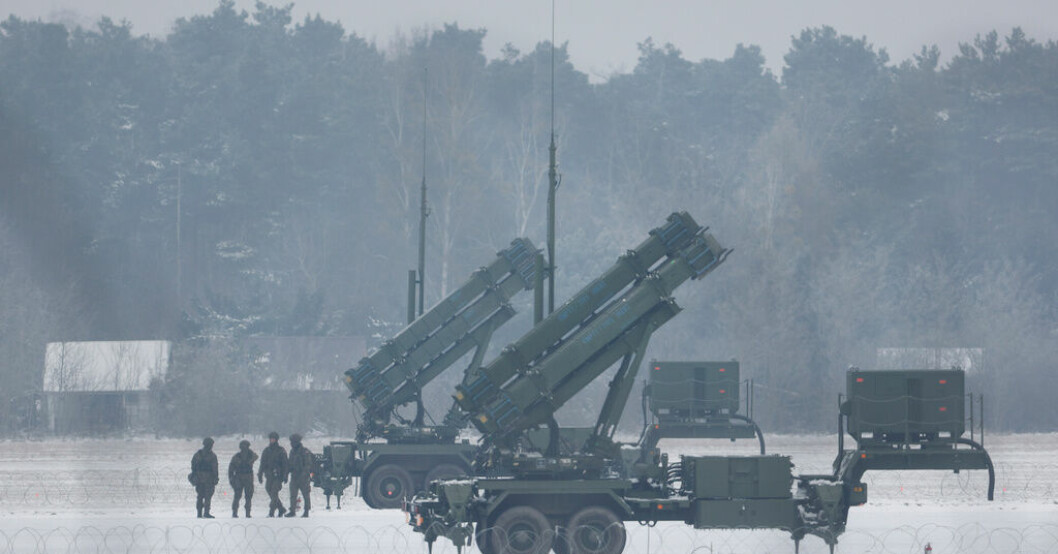 Ett Patriotsystem i Polen. Arkivbild. Ukraina: Luftvärnssystemet Patriot i funktion