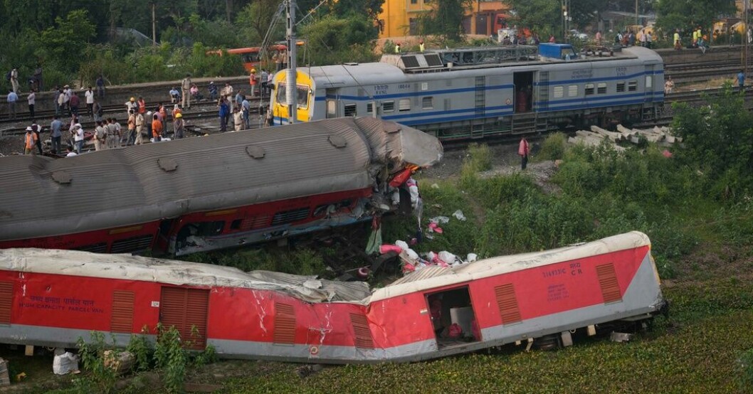 Ett signalfel låg bakom den omfattande tågolyckan den 2 juni i Indien. Det fastslås i en utredning av landets haverikommission. Arkivbild. Signalfel bakom tågolycka i Indien
