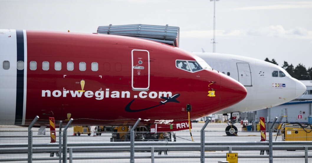 Ett sort slagsmål bröt ut på ett Norwegian-flyg mellan Oslo och Alicante på fredagen. Arkivbild. Stort slagsmål på plan från Norge