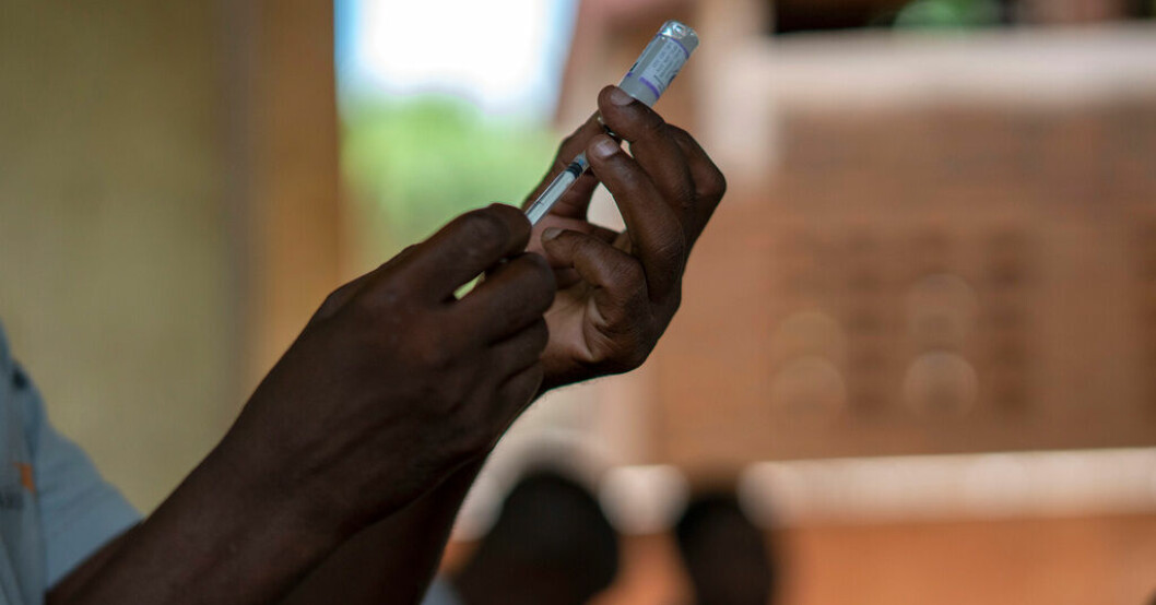 Ett vaccin mot malaria godkänns i Ghana. Arkivbild. Malariavaccin godkänt i Ghana