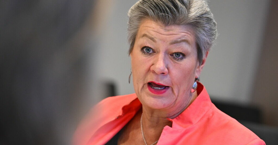 EU:s inrikeskommissionär Ylva Johansson. Arkivfoto. Expertkritik mot omstritt nätförslag i EU