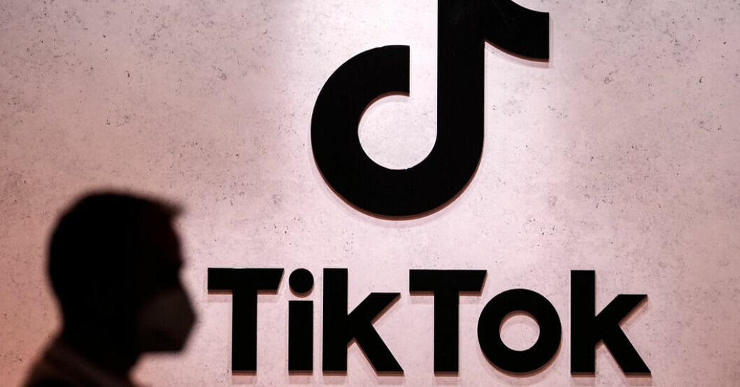EU-kommissionen bannlyser Tiktok hos personalen. Arkivbild. Inget Tiktok för EU-kommissionens anställda