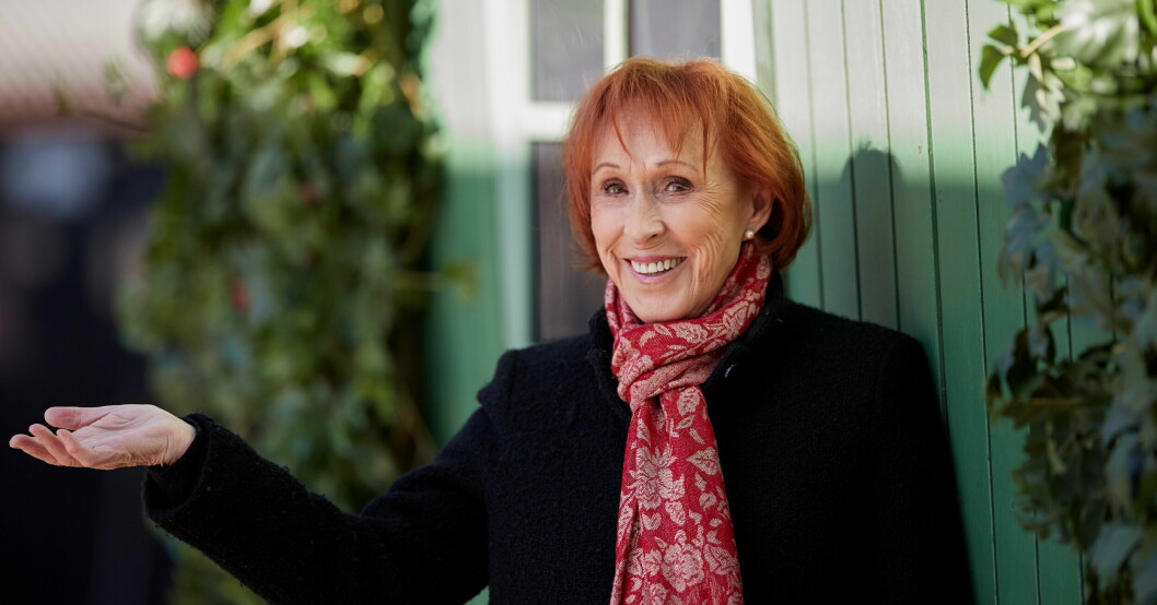 Eva Rydberg, skådespelare, Sverige på Fredriksdalsteatern.