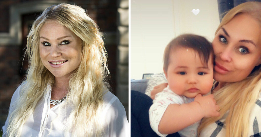 Evelina Vidén i Ensam mamma söker 2014 och med sonen Noel 2020.
