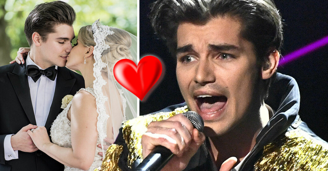 Anton Ewald och frun Victoria Fajardo.
