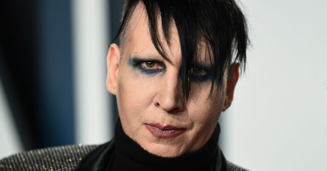 Ex-flickvännen Ashley Morgan Smithline tar nu tillbaka anklagelserna mot Marilyn Manson. Arkivbild. Tar tillbaka anklagelser mot Marilyn Manson