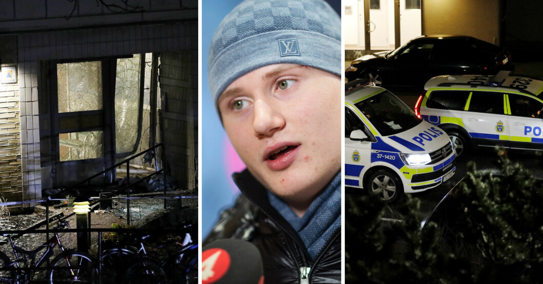 Explosionen i Rågsved har kopplingar till mordet på Eínar, enligt uppgifter.