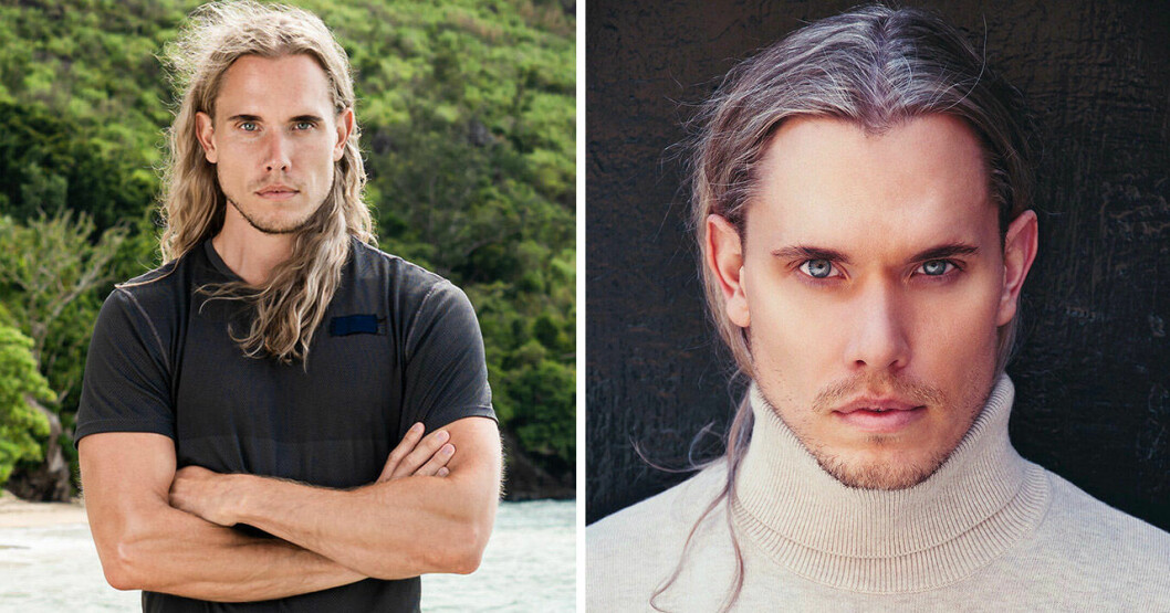 Fabian Thingwall i Robinson 2020 och hur han ser ut i dag.