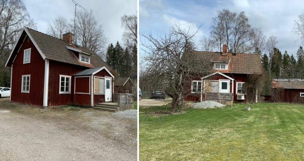 Den här villan i Fagersta är ett av de billigaste husen som ligger ute på Hemnet just nu.