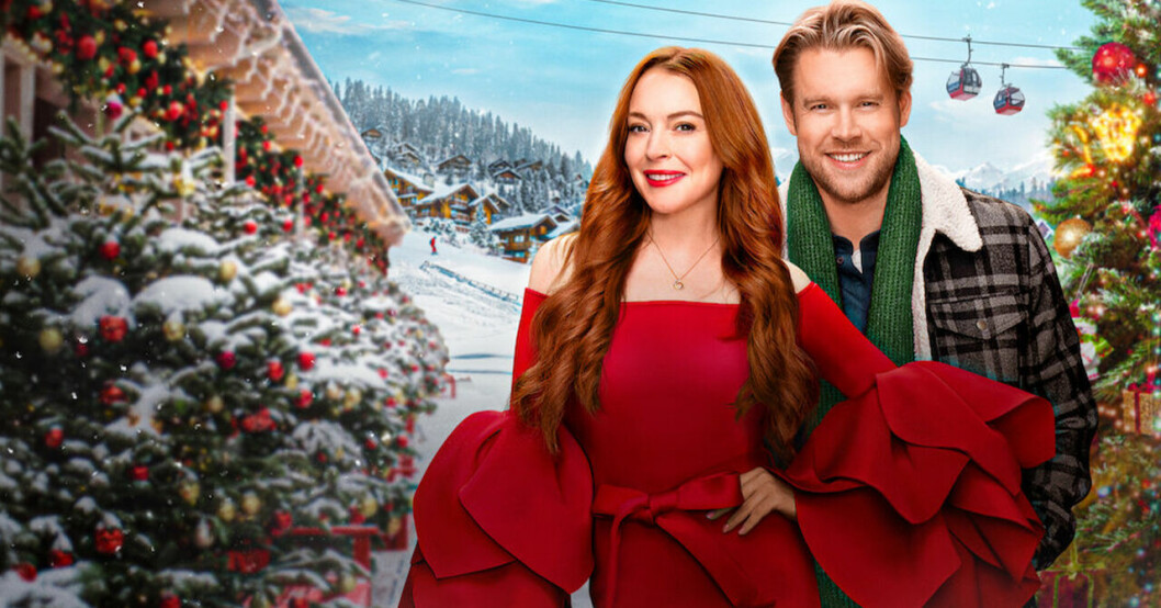 Huvudkaraktärerna i Falling for Christmas.