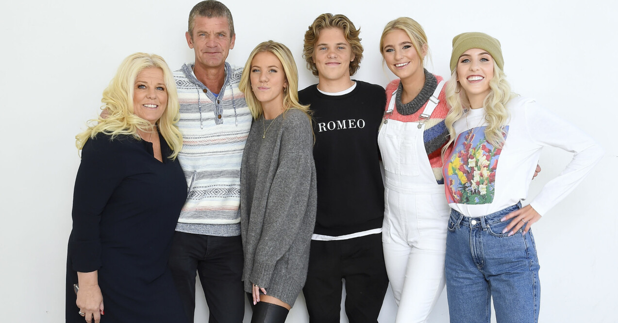 Familjen Parnevik.