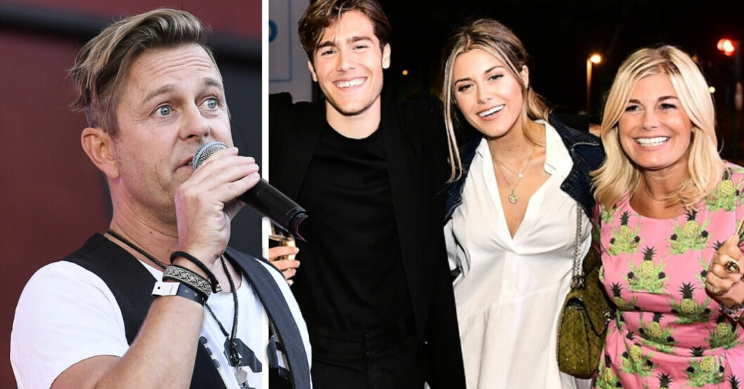 Niclas Wahlgren, Benjamin Ingrosso, Bianca Ingrosso, Pernilla Wahlgren