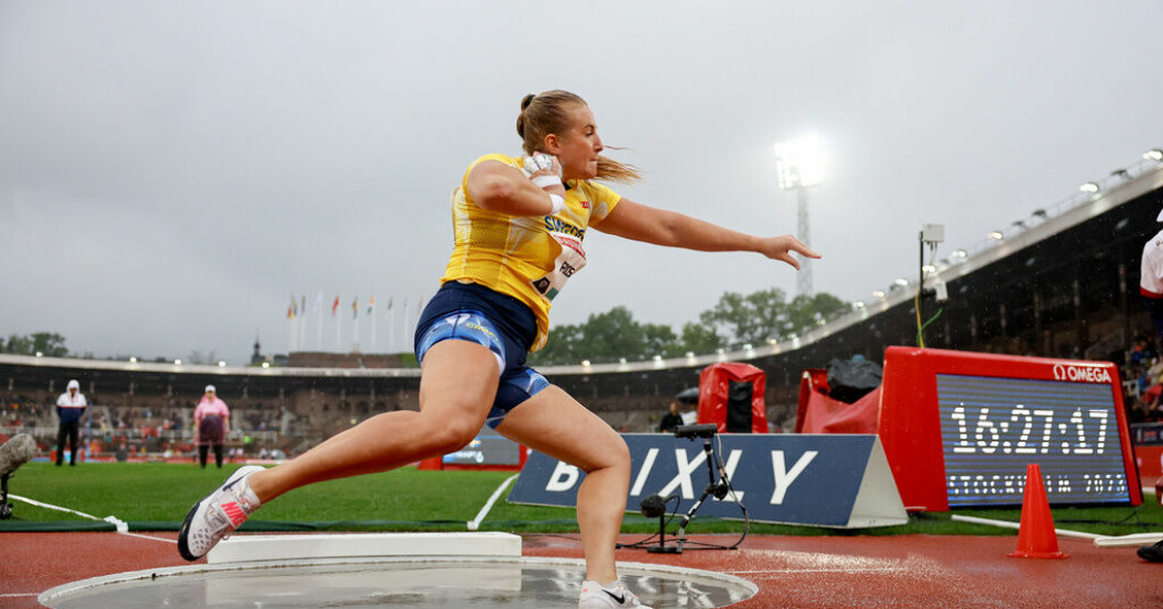 Fanny Roos. Roos trea i regnet: "Funkade bra"