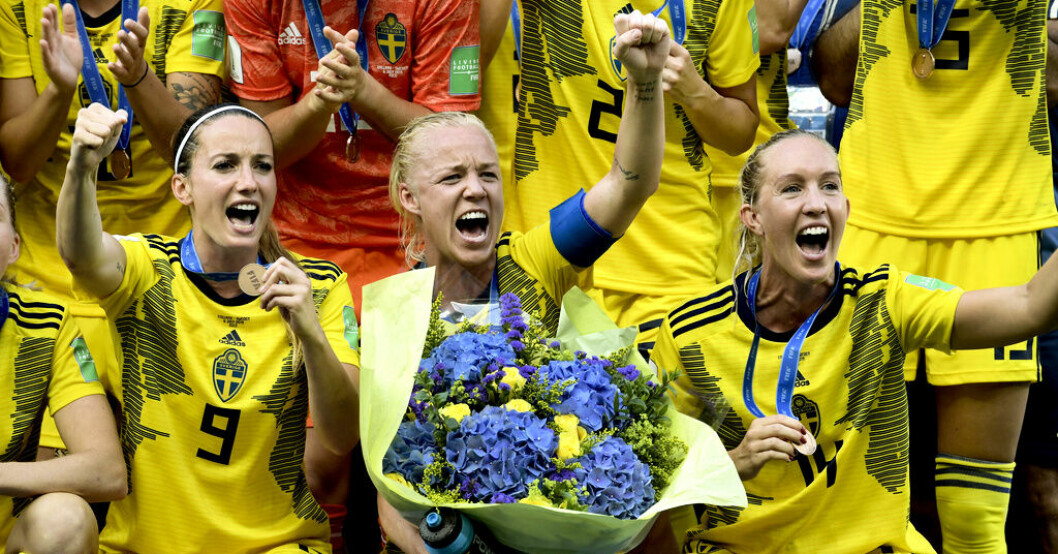 Får svenska damlandslaget chansen att spela EM på hemmaplan 2025? Arkivbild. Nu avgörs det: Får Sverige fotbolls-EM?