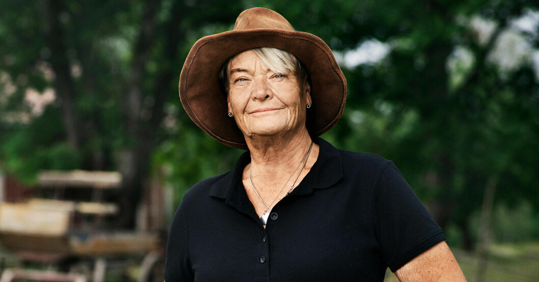 Anette i Farmen. <strong>Foto: TV4.</strong> Farmen-Anette Olsson.