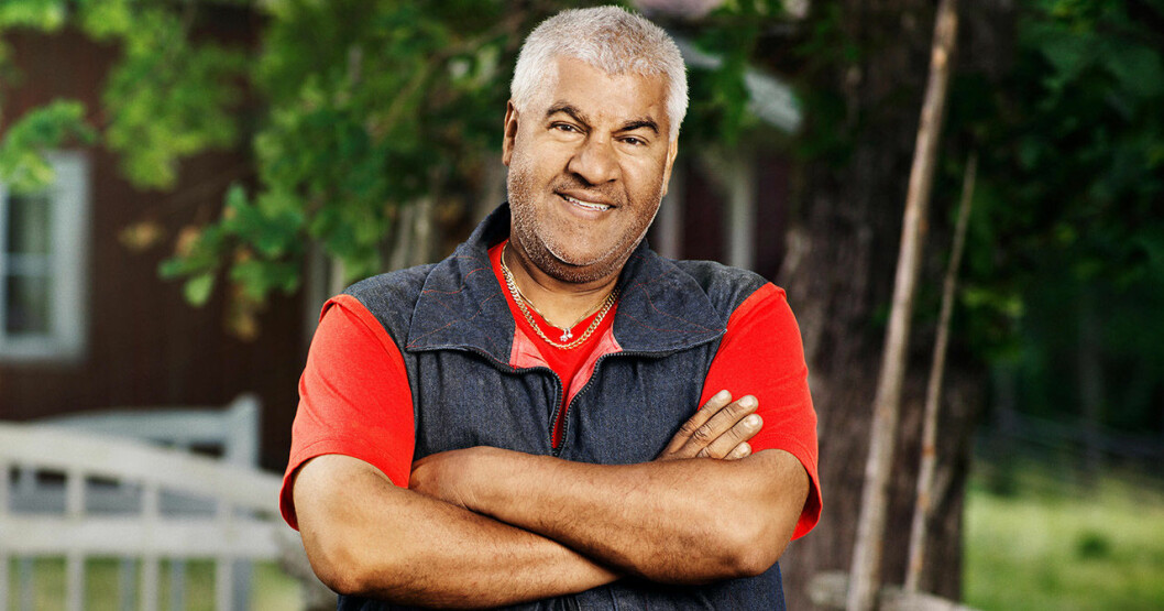 Haaron i Farmen. <strong>Foto: TV4.</strong> Farmen-Haaron Johansson.
