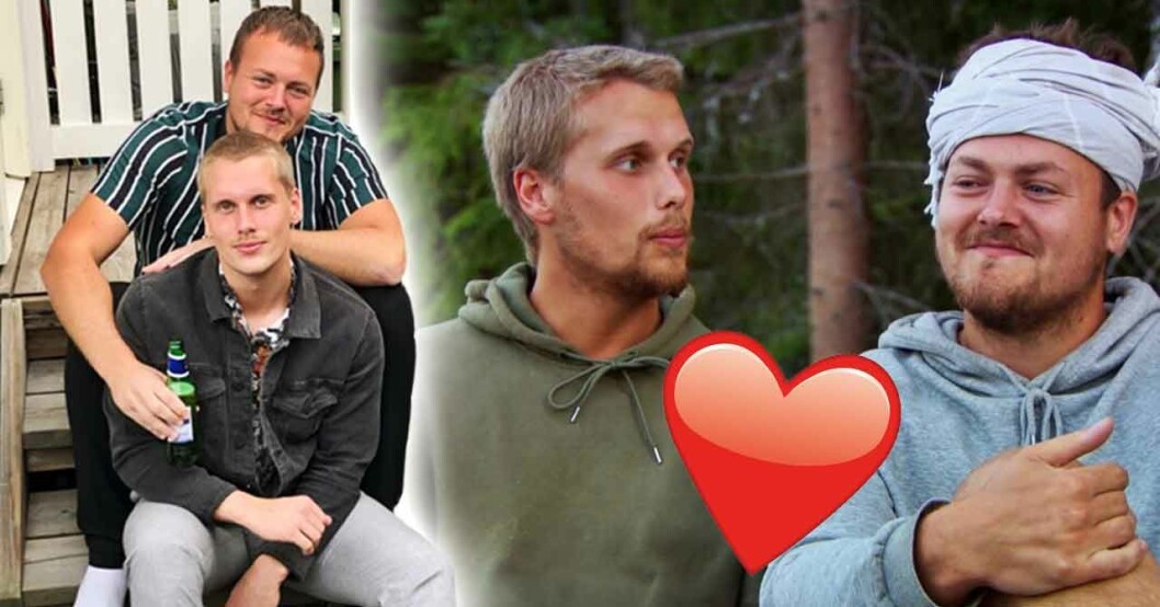 Simon Axelsson och Fredrik Andersson i Farmen.