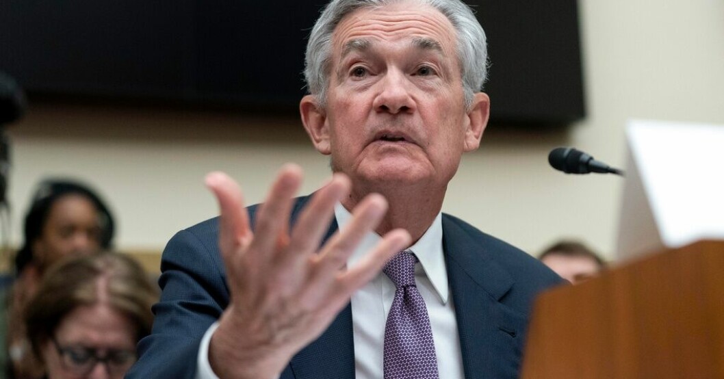 Fedchefen Jerome Powell siktar på fler räntehöjningar. Arkivbild. "USA:s jobbsiffror ger en motstridig bild"
