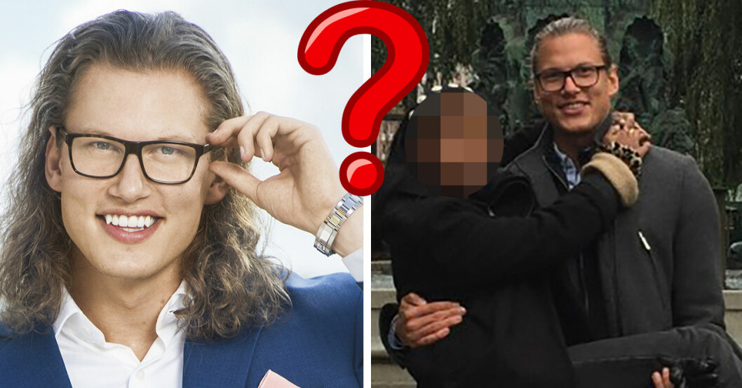 Felix Almsved med väninnan Dewi Edberg.