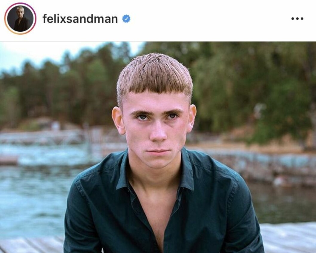 Felix Sandman i Störst av allt