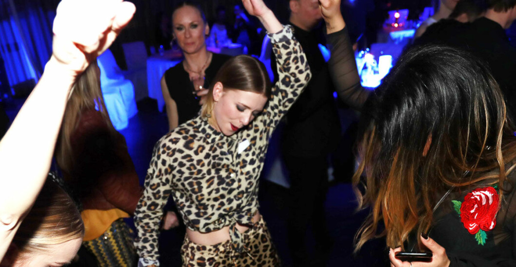 Clara på dansgolvet. Foto: IBL