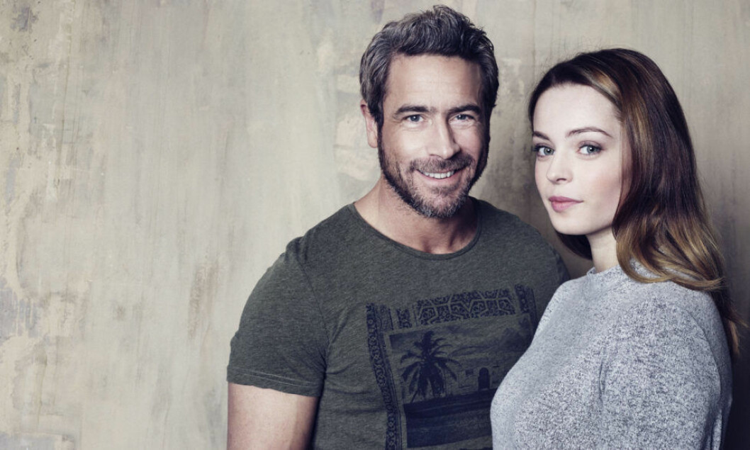 Ola Rapace som Rickard och Louise Nyvall som Thyra i Farang.