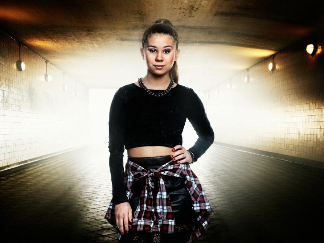 Lisa Ajax är vinnaren av “Idol”2014. Foto: TV4 Idol. Säsong X, episod 28. Mollie och Lisa i final.