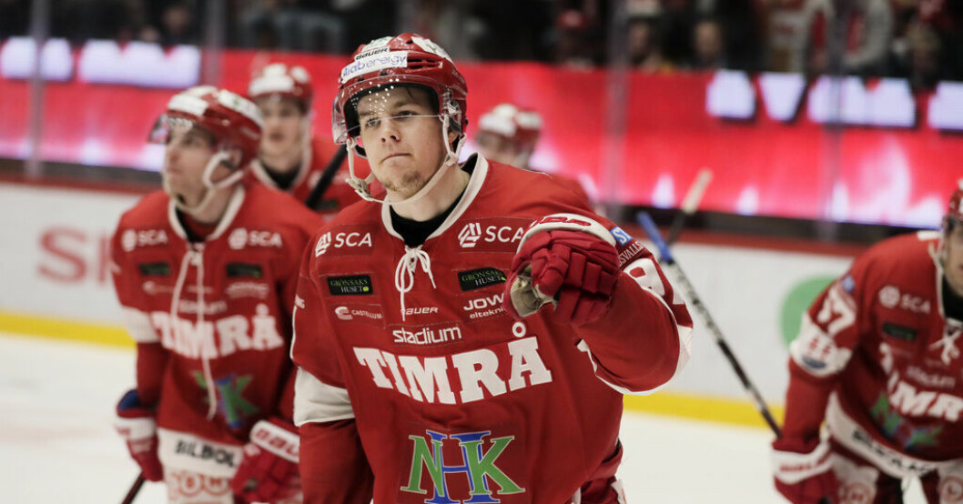 Filip Hållander återvänder till Timrå. Arkivbild. Vänder hem till Timrå – skriver långt kontrakt