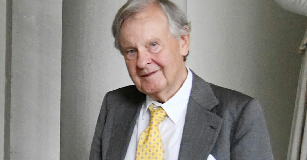 Finansmannen Gustaf Douglas har gått bort. Arkivbild. Finansmannen Gustaf Douglas är död
