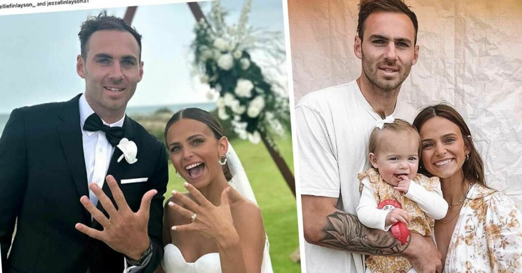 Jeremy Finlayson har gift sig med cancersjuka kärleken Kellie