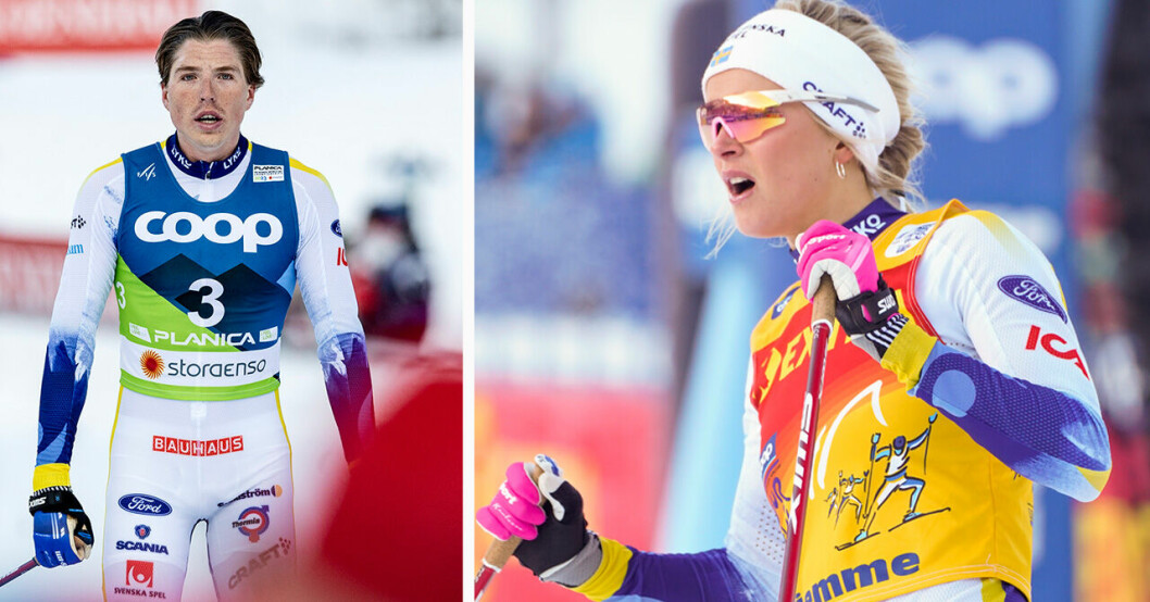 William Poromaa och Frida Karlsson