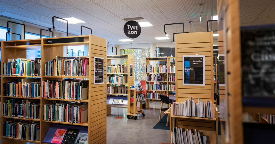 Fler än nio av tio bibliotekarier är negativa till förslaget om anmälningsplikt. Arkivbild. Bibliotekarier vill inte ange papperslösa