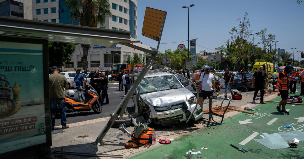 Flera skadade i attack i Tel Aviv