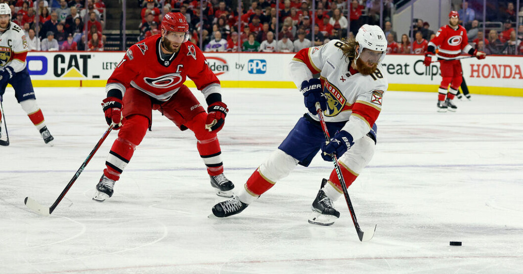 Floridas Marc Staal. Florida tog andra raka – ny förlängning krävdes