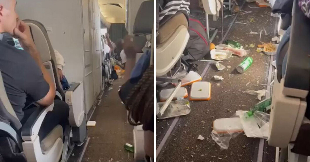Extrem turbulens orsakade personskador och sprucket flygplan.